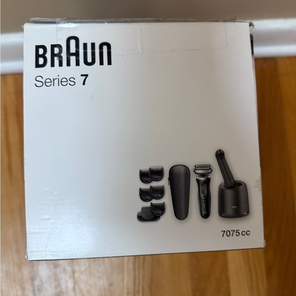Braun 7075cc - Waterproof Foil Shaver/Wet & Dry Shave/Beard Trimmer/Travel Case - Picture 7 of 15